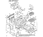 Kenmore 1039877812 lower body section diagram