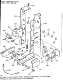 Door catch section