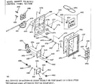 Kenmore 1039877812 control panel section diagram