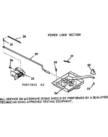 Power lock section