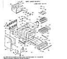 Kenmore 1039877910 lower body section diagram