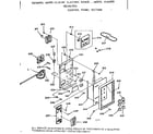 Kenmore 1039877910 control panel section diagram