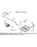 Power lock section