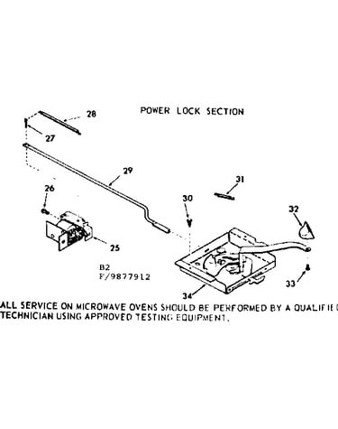 Power lock section