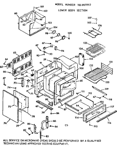 Lower body section