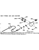 Meat probe and jack section