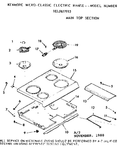 Main top section