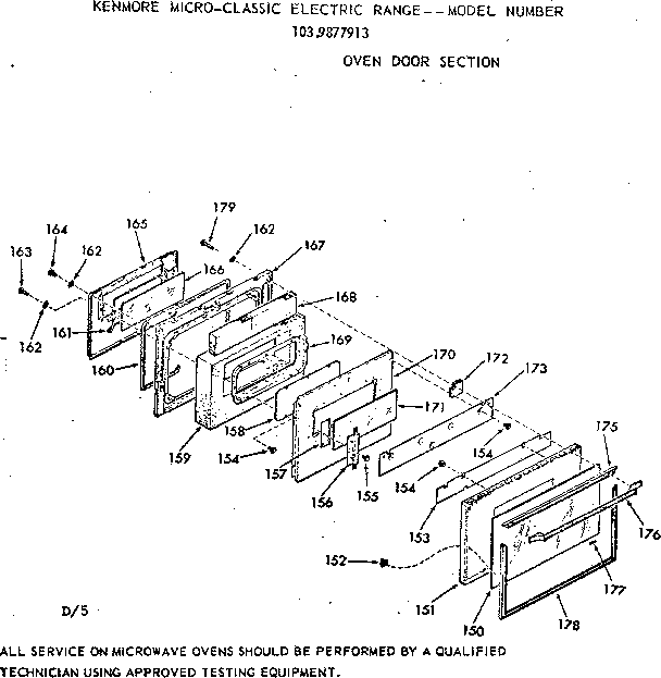 Door section