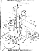 Door catch section
