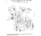 Kenmore 1039877914 control panel section diagram