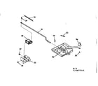 Kenmore 1039877915 power lock section diagram