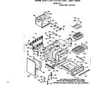 Kenmore 1039877915 lower body section diagram