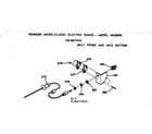 Kenmore 1039877915 meat probe and jack section diagram