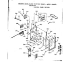 Kenmore 1039877916 control panel section diagram