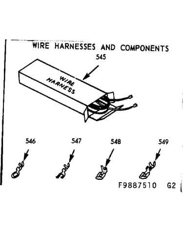 Wire harnesses and components