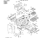 Kenmore 1039887621 lower body section diagram