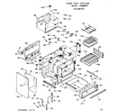 Kenmore 1039887612 lower body section diagram