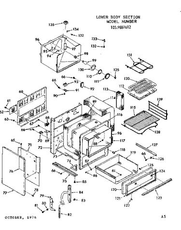 Lower body section