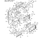 Kenmore 1039887710 upper body section diagram