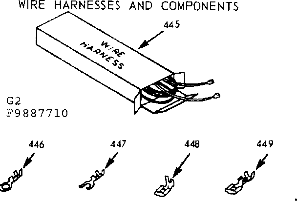 WIRE HARNESS AND COMPONENTS
