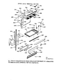 Upper oven pedestal section