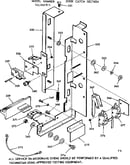 Door catch section