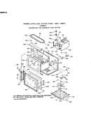 Microwave oven section