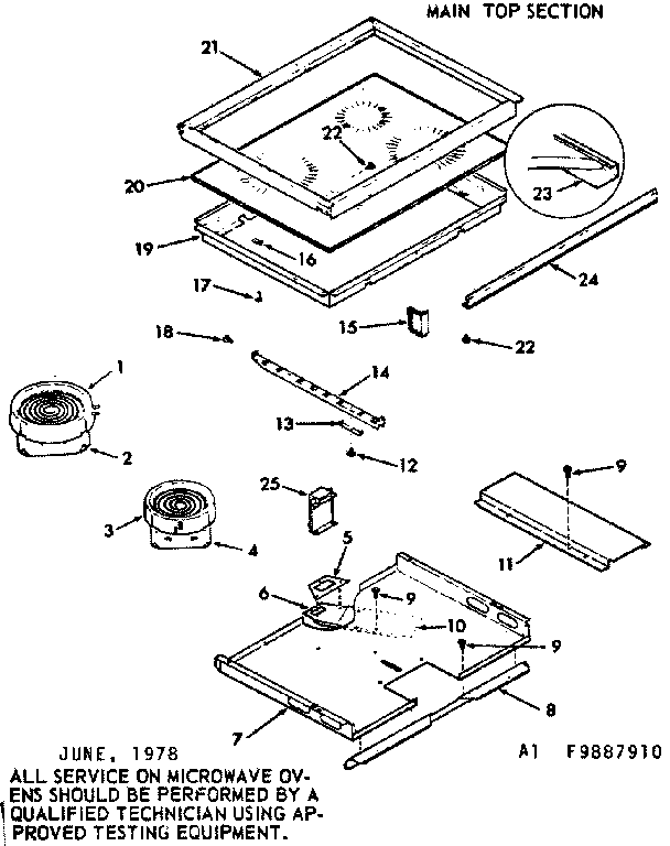 Main top section