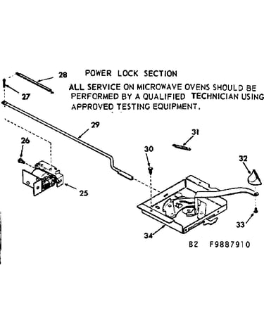 Power lock section