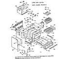 Kenmore 1039887910 lower body section diagram