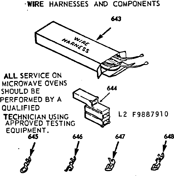 Wire harnesses and components