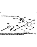 Meat probe and jack section