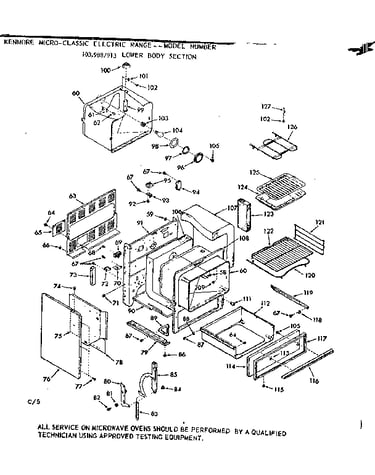 Lower body section