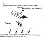 Kenmore 1039887913 wire harnesses and components diagram
