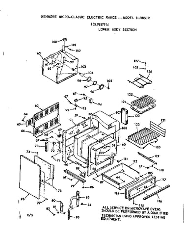 Lower body section