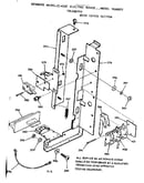 Door catch section