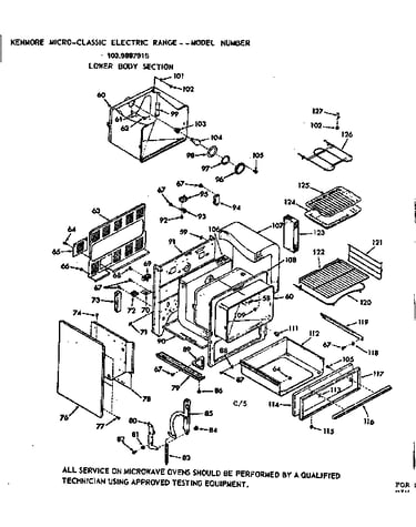 Lower body section