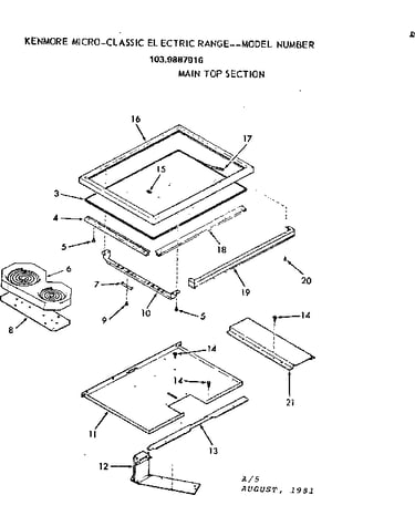 Main top section