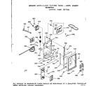 Kenmore 1039887916 control panel section diagram