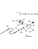 Meat probe and jack section