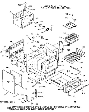 Lower body section