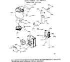 Kenmore 1039897615 magnetron section diagram