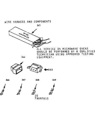 Wire harness and components