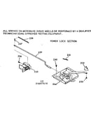 Power lock section