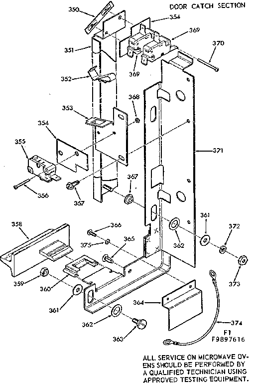 DOOR CATCH SECTION