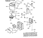 Kenmore 1039897616 magnetron section diagram