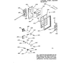Kenmore 1039897616 control panel section diagram