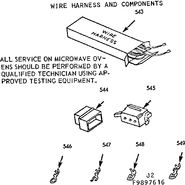 WIRE HARNESS AND COMPONENTS