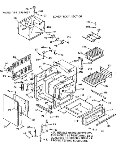 Lower body section