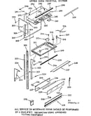 Upper oven pedestal section